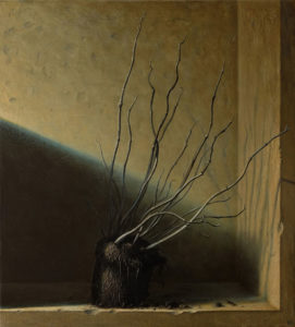 Öl auf Holz, 50 cm x 45 cm, 2017